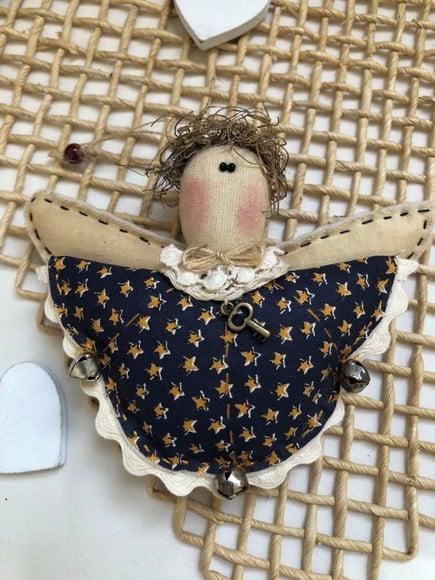 Boneco de Pano Anjinhos Felicidade