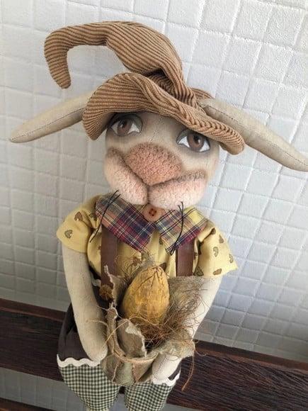 Boneco de Pano Coelho Harvey