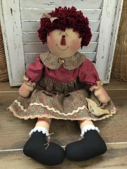 Boneca de Pano Annie Rose