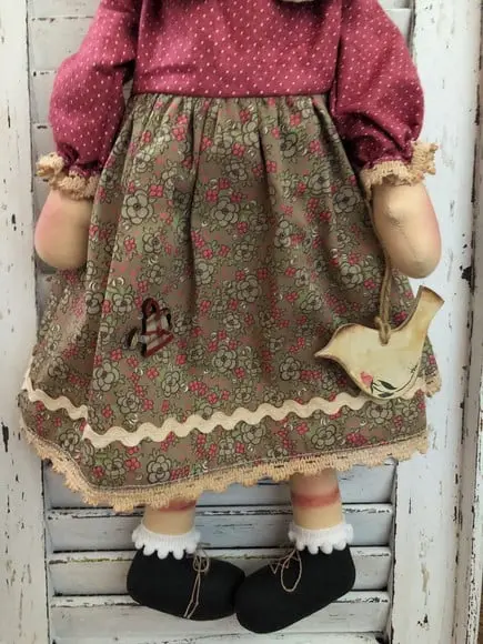 Boneca de Pano Annie Rose