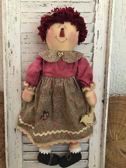 Boneca de Pano Annie Rose