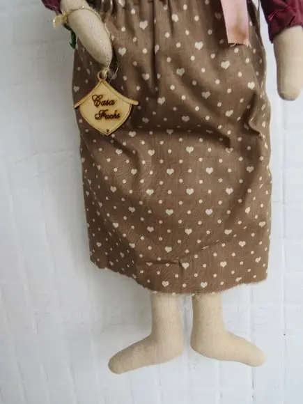 Boneca de Pano Coelha Stella
