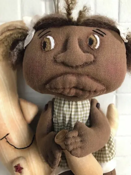 Boneca de Pano Menina na Lua