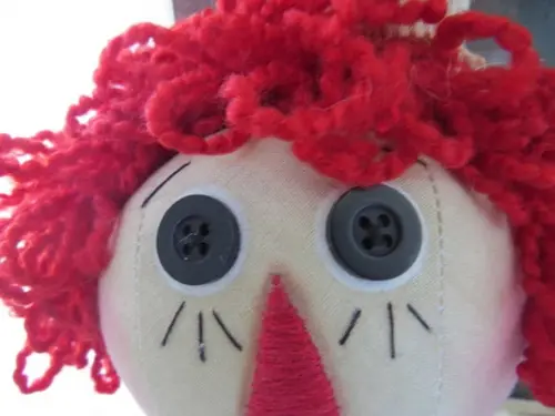 Boneca de Pano Pingente Annie
