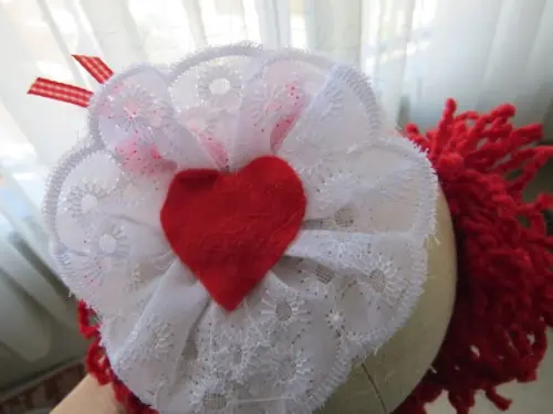 Boneca de Pano Pingente Annie