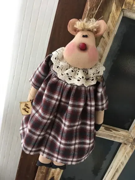 Boneca de Pano Rena Rudy