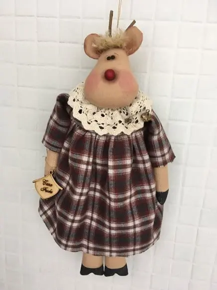 Boneca de Pano Rena Rudy