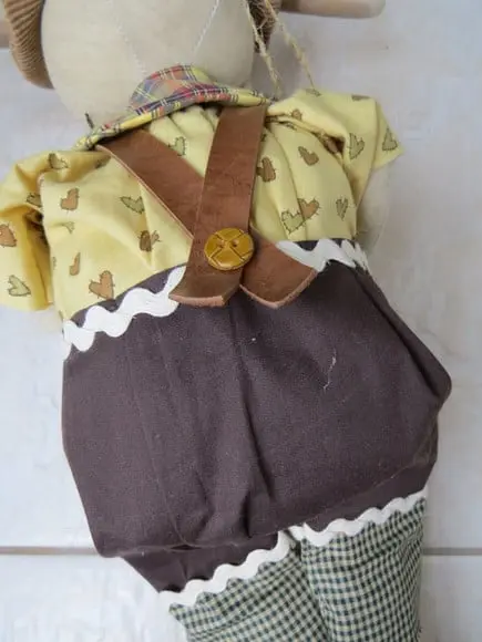 Boneco de Pano Coelho Harvey