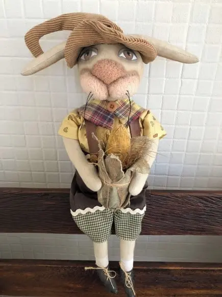 Boneco de Pano Coelho Harvey