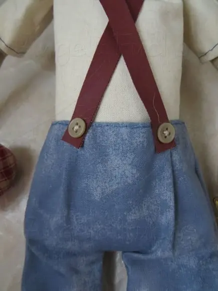 Boneco de Pano Pinóquio Primitivo
