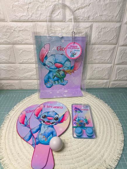 10 Kits Lembrança Sacola Cristal/praia