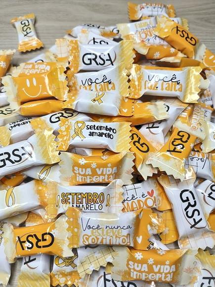 Bala Personalizada Setembro Amarelo