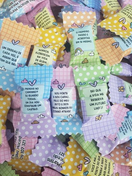 Bala Personalizada Frases