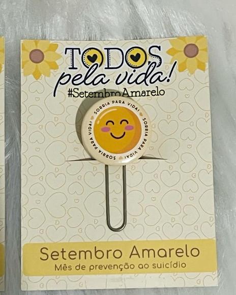 Button Clips Setembro Amarelo