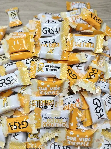 Bala Personalizada Setembro Amarelo