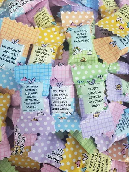Bala Personalizada Frases