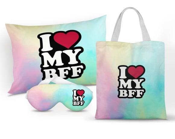 Kit festa do pijama BFF Best friend forever