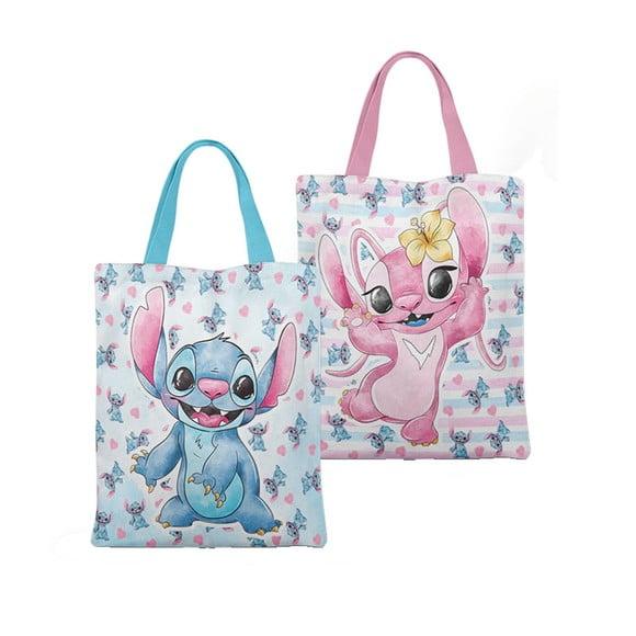 Sacola Stitch e Angel ( Não Colocamos Nome Neste Modelo)