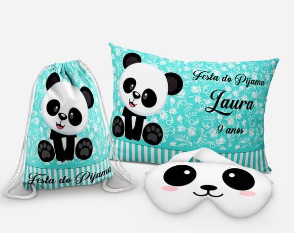 Kit Festa do Pijama Panda