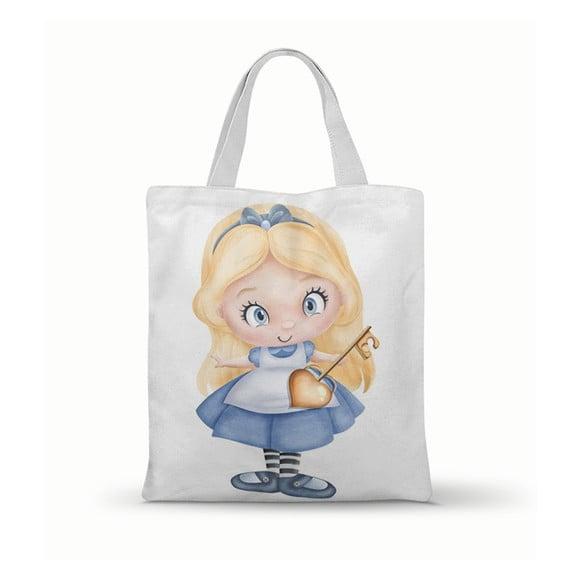 Eco Bag Alice no Pais das Maravilhas Aquarela