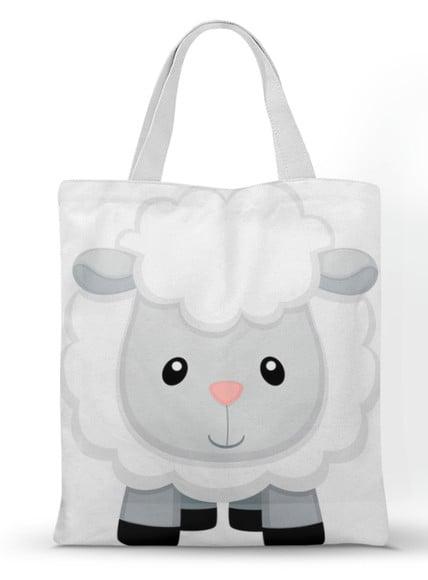 Ecobag 30x40 ( Sacola Personalizada ) Fazendinha Animais