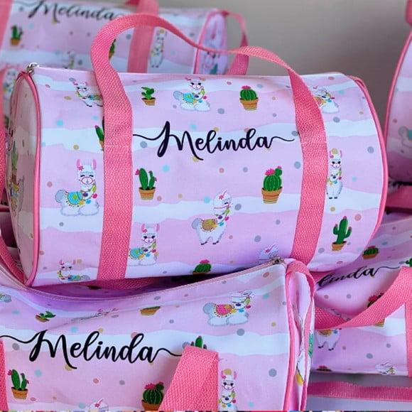 Bolsa Viagem Personalizada Lhama