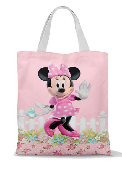 Sacola Ecobag Jardim Minnie