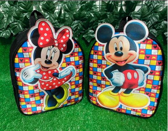 Mochila Personalizada Mickey e Minnie