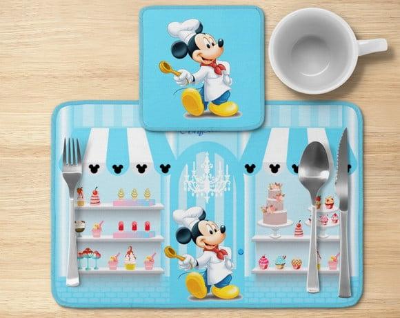 Jogo Americano Confeitaria Minnie/mickey
