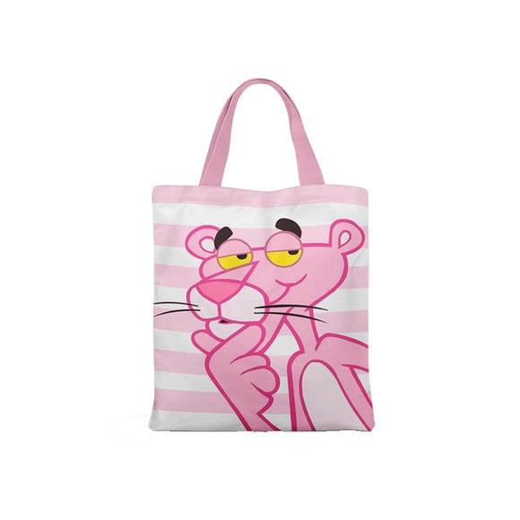 Ecobag ( Sacola ) Pantera Cor de Rosa