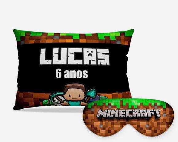Kit Festa do Pijama Minecraft
