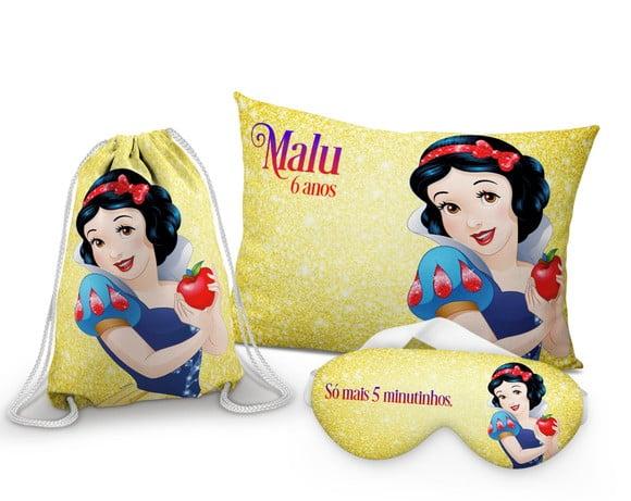 Kit Festa do Pijama Branca de Neve