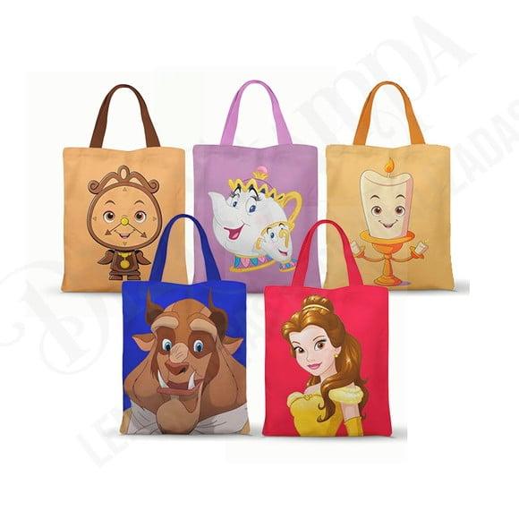 Ecobag Bela e a Fera ( Não Colocamos Nome Neste Modelo)