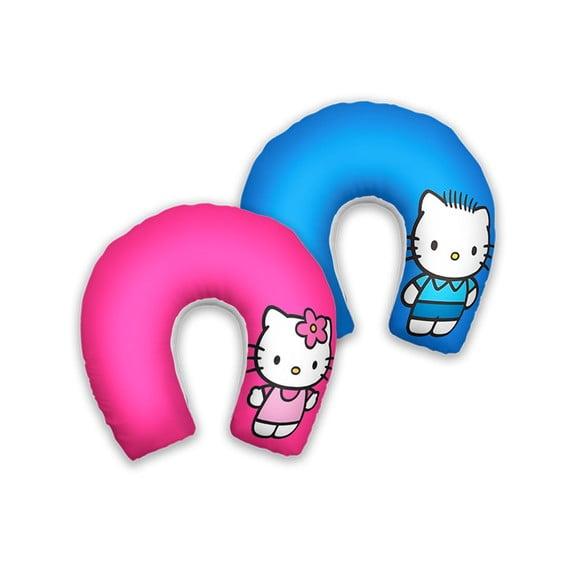 Almofada Pescoço Hello Kitty Rosa/azul
