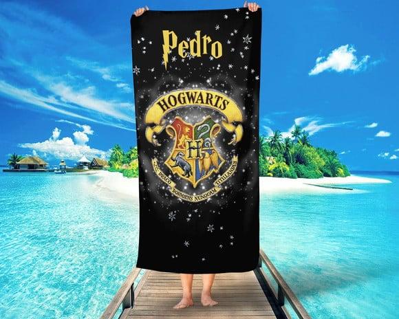 Toalha personalizada Harry potter