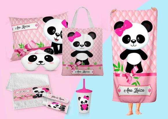 Kit Panda Rosa