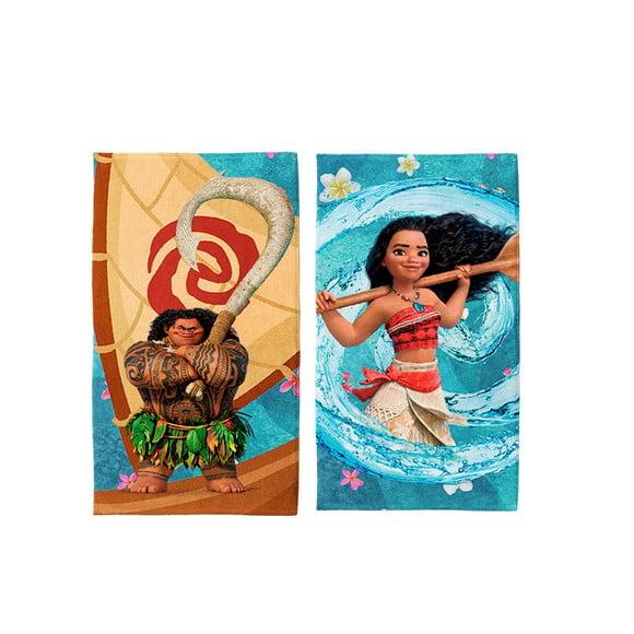 Toalha Lavabo 30x50cm Personalizada Moana
