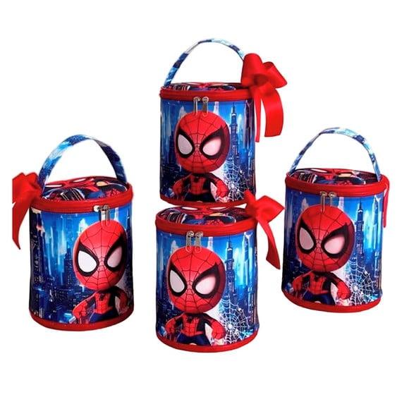 Bolsa Cilindro Homem Aranha