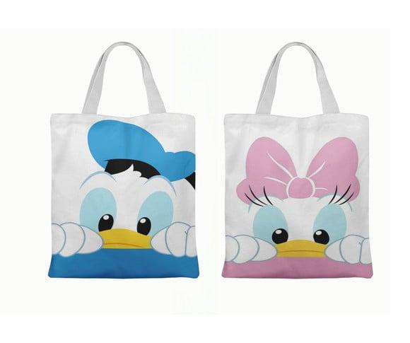 Ecobag ( Sacola ) Donald e Margarida
