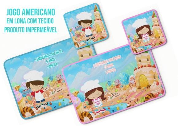 Jogo Americano Confeitaria