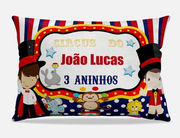Almofada personalizada Circo