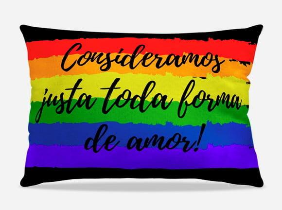 Almofada personalizada LGBT