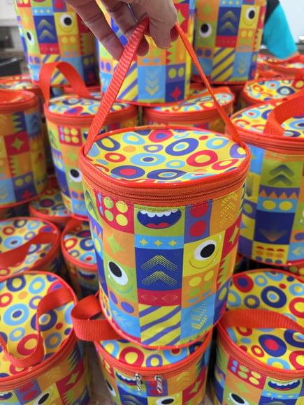 Bolsa Cilindro Personalizada Monstros