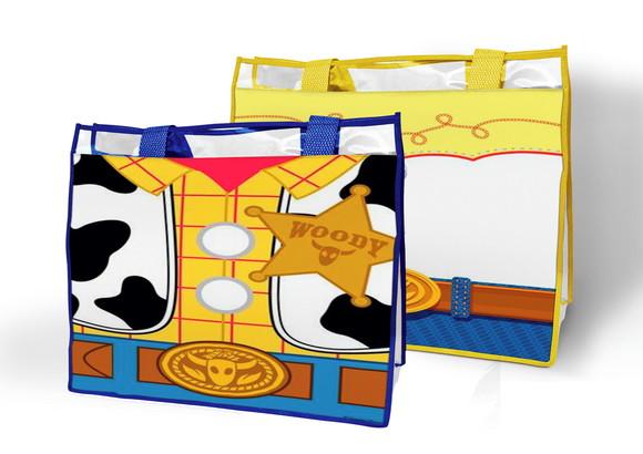 Bolsa Praia Toy Story Woody e Jessie