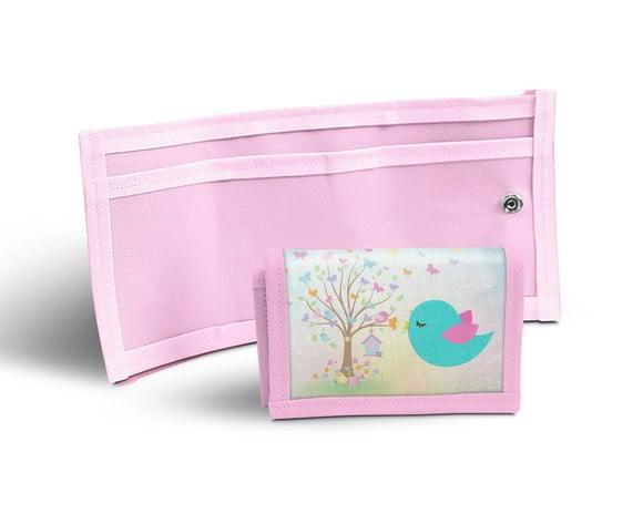 Carteira infantil Jardim encantado