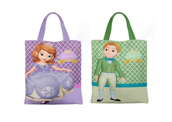 Ecobag ( Sacola ) Princesa Sofia