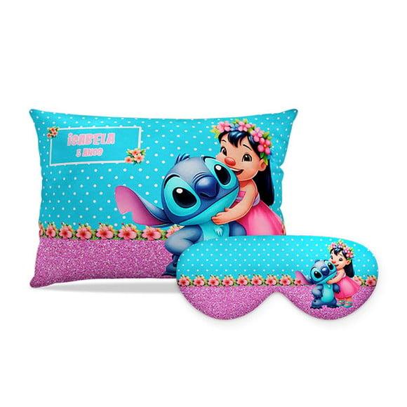 Kit Almofada + Mascara Lilo Stitch
