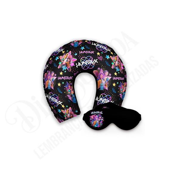 Kit Almofada Pescoço + Mascara Guerreiras K Pop
