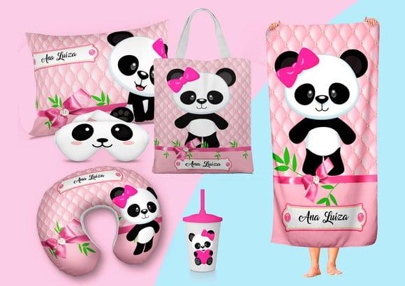 Kit Festa do Pijama Panda