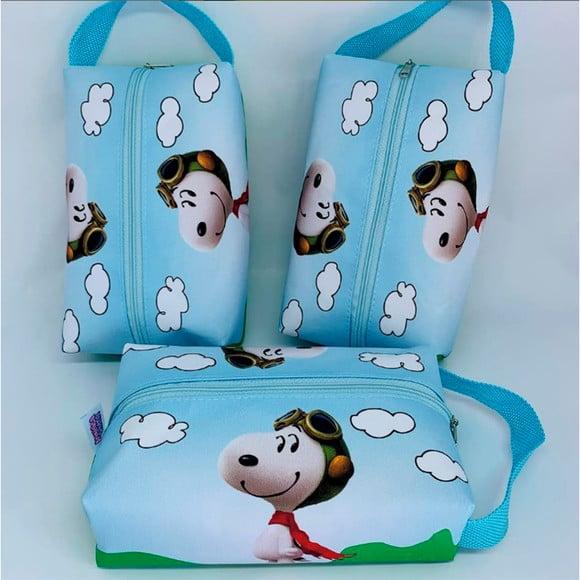 Necessarie Box G com Alça Snoopy